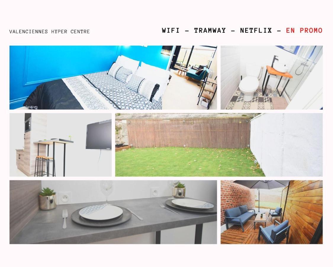Cosy Appart - Hyper Centre - Tramway - Terrasse - Lerelaisdodile3 Valenciennes Luaran gambar